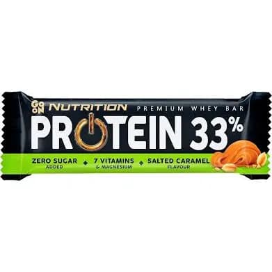 Sante Go On Premium Whey Bar Protein 33%-50G-Salted Caramel 50Gm