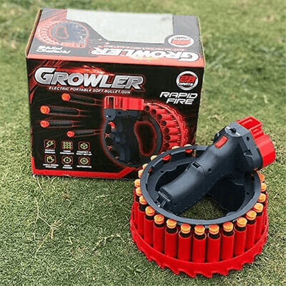Fully Automatic Soft Bullet Gun,growler Electric Portable Rapid Fire No-h01