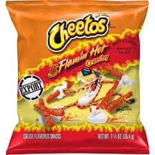 Cheetos Flamin Hot Crunchy 35gm