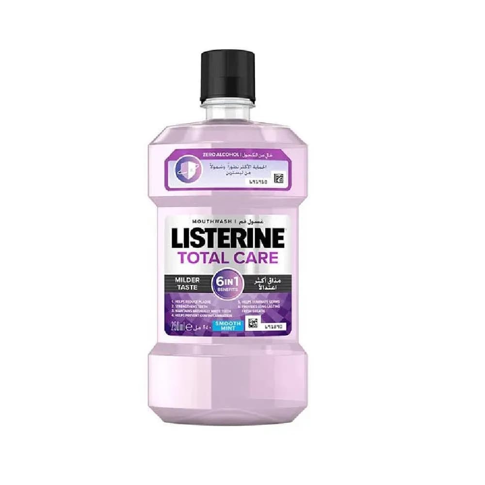 listerine total care milder taste mouth wash 250 ml