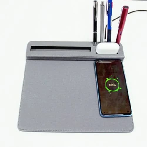 Multi-Functional Wireless Charging Mouse Pad