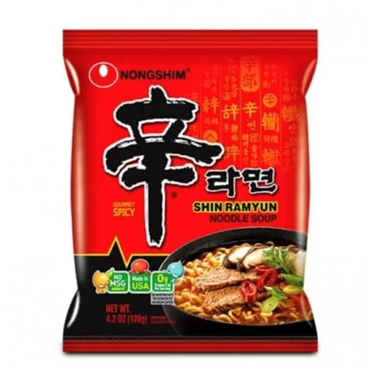 Nongshim Shin Ramyun Korean Noodles 120G