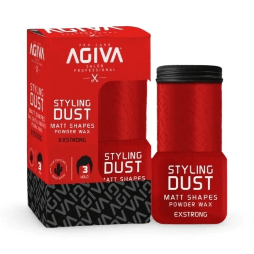 AGIVA - شمع مسحوق الغبار للتصفيف أحمر اكسسترونج 20 مل
