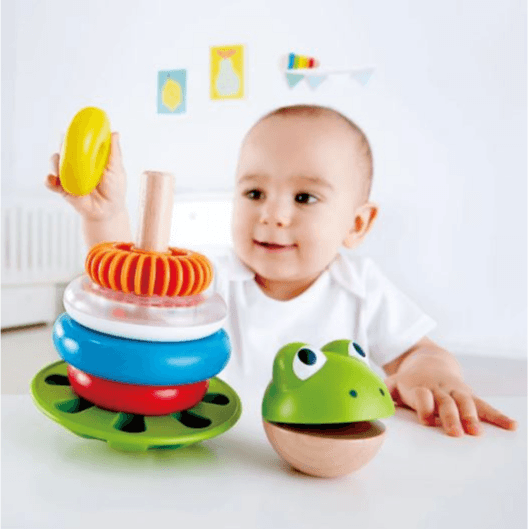 Hape Mr. Frog Stacking Rings