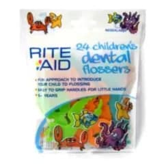 Rite Aid Dental Flossers For Children 6+ Years 24 Pcs