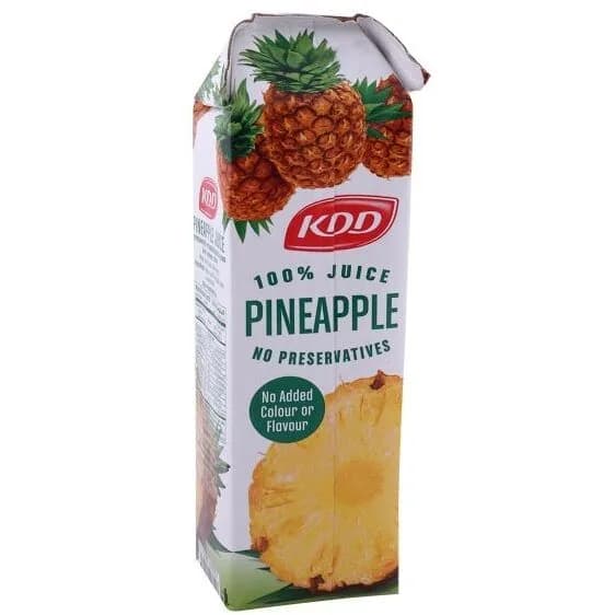 Kdd Pineapple Juice 1l