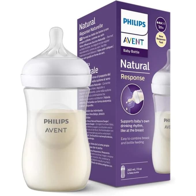 Avent Natural 3.0 Feeding Bottle 260ml Scy903/01