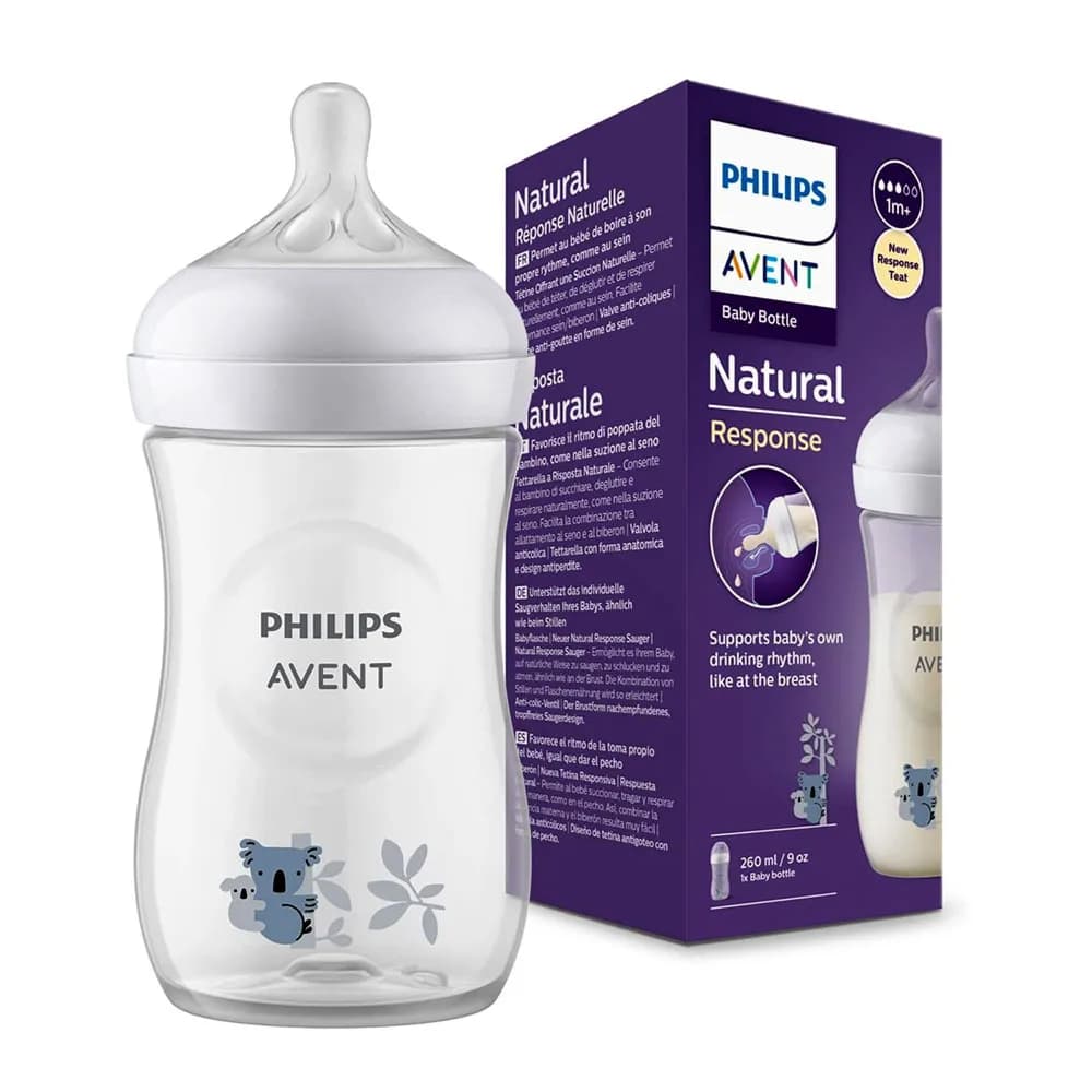 AVENT NATURAL 3.0 FEEDING BOTTLE KOALA 260ML SCY903/67