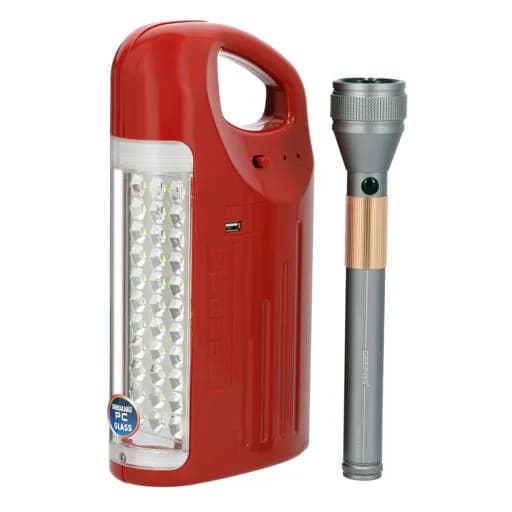 Geepas Combo Emergency & Flashlight Gefl4629