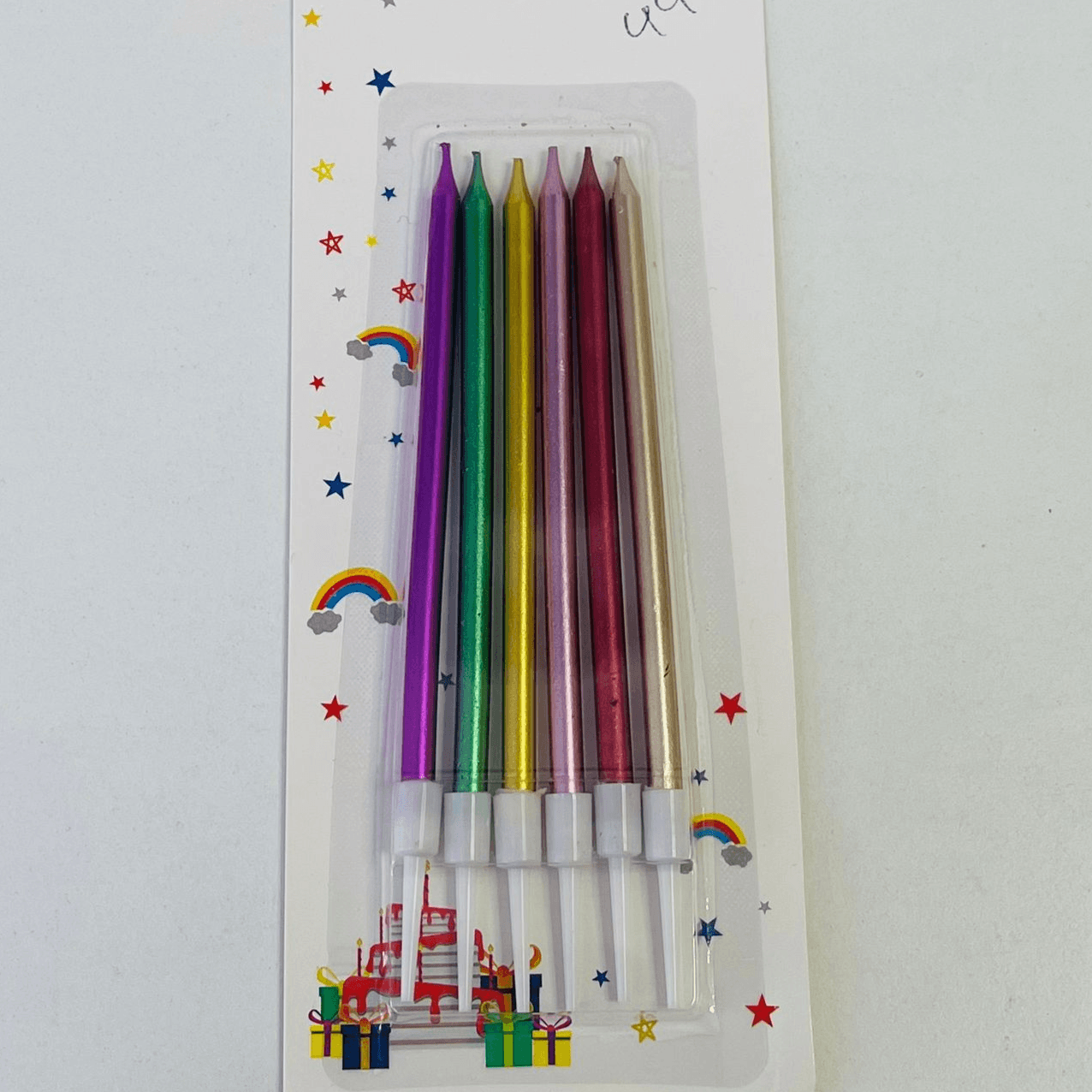 Colorful Chrome Candles