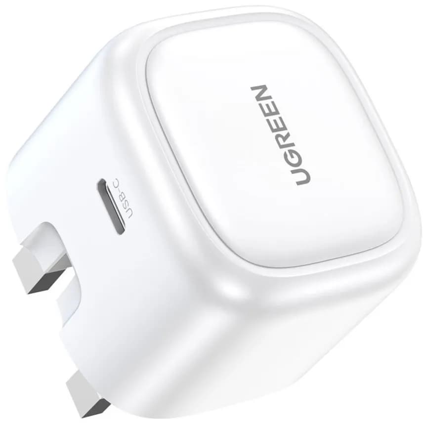 UGREEN Nexode 30W USB-C PD GaN Fast Wall Charger - White