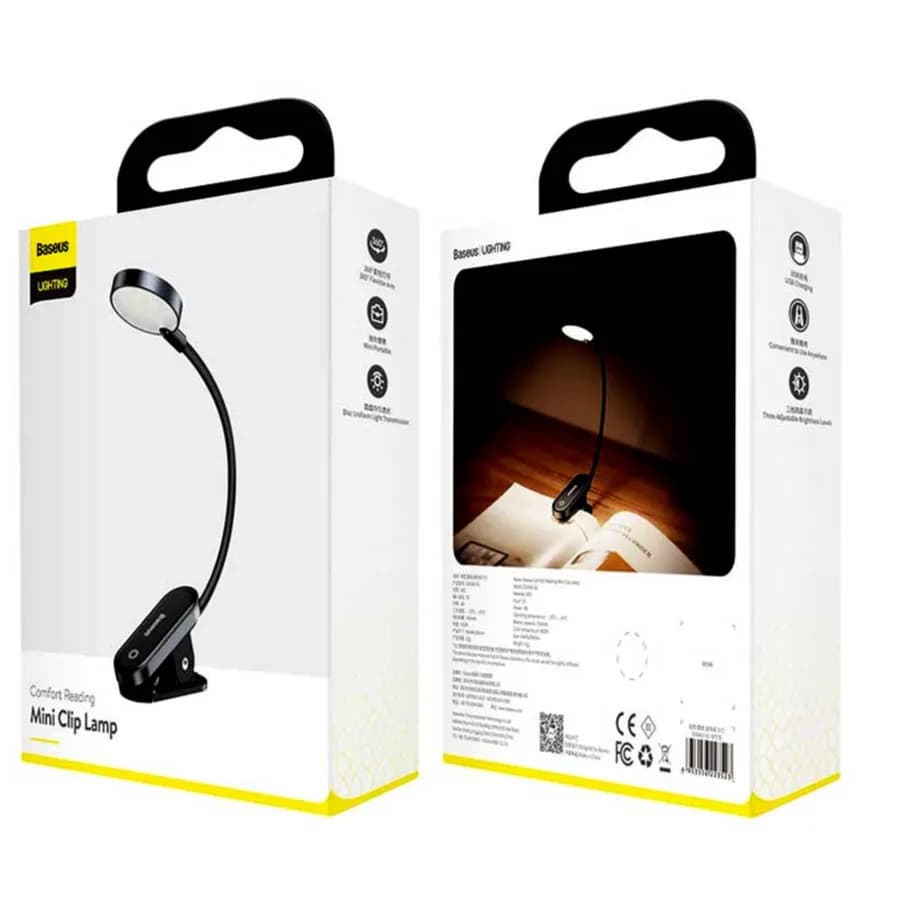 Baseus comfort reading Mini Clip Lamp