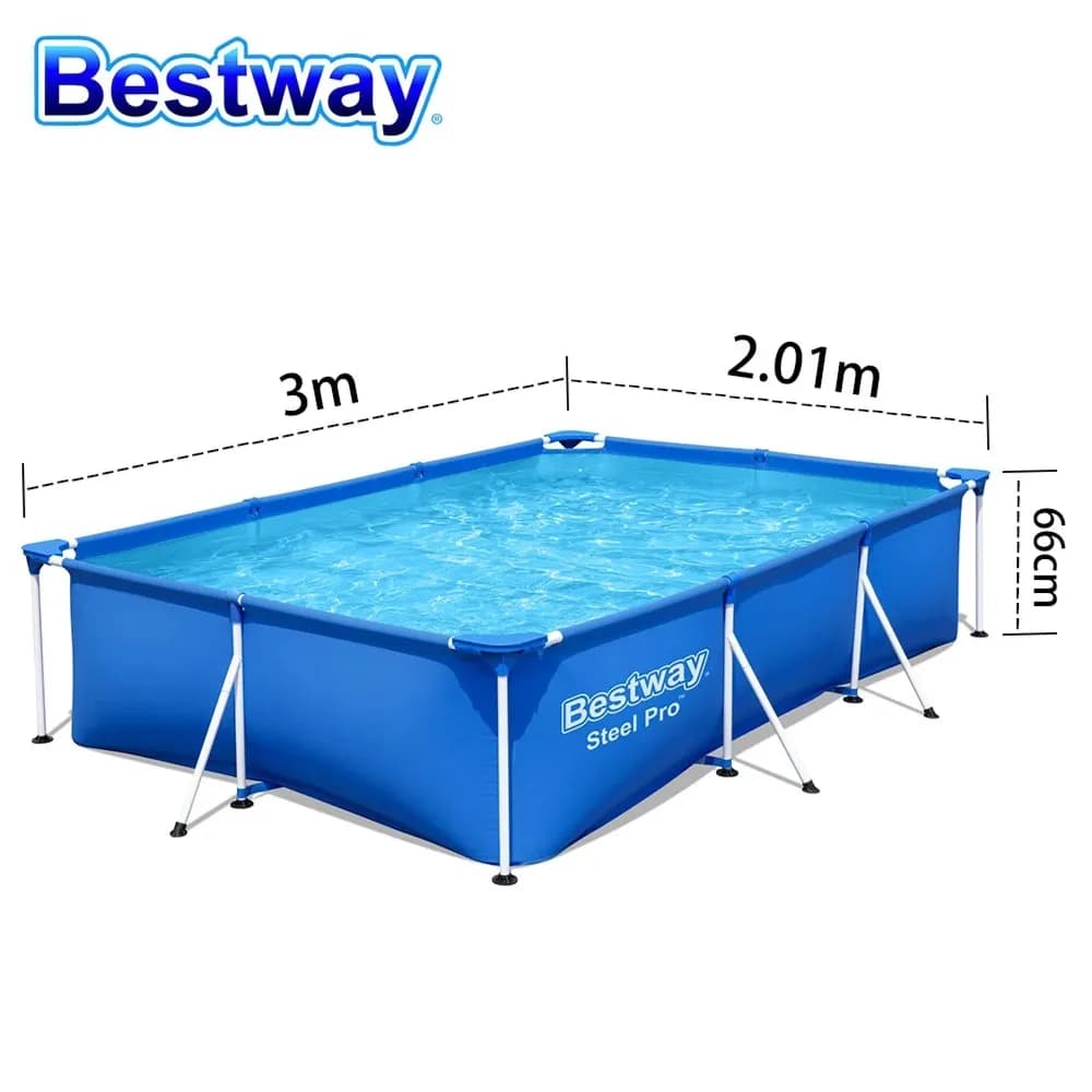 BESTWAY pool set 3.00mx2.01mx66cm (Cool Summer)