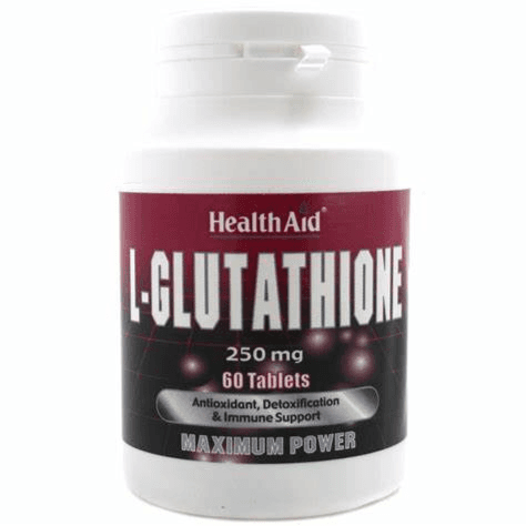 Health Aid L Glutathione 250mg 60tab
