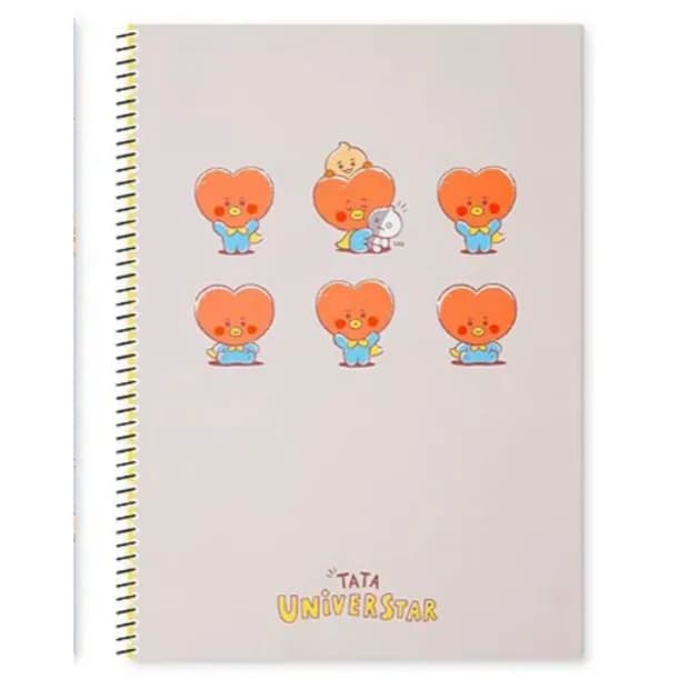 BT21 My Little Buddy Spring Notebook - Tata