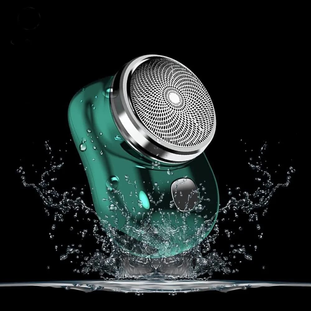 Portable Electric Shaver – Green