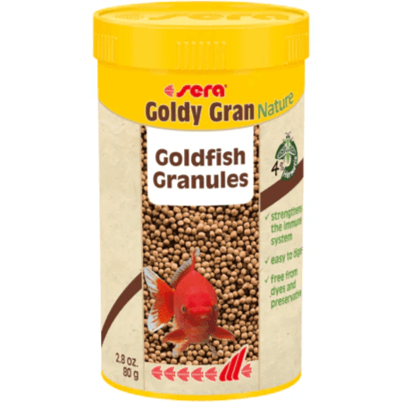 SERA GOLDY GRAN NATURE 250 ML (80 G)