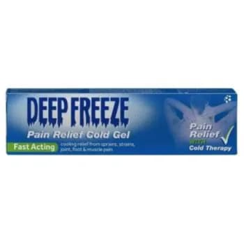 Deep Freeze Pain Relief Cold Gel Fast Acting On Pain 35gm