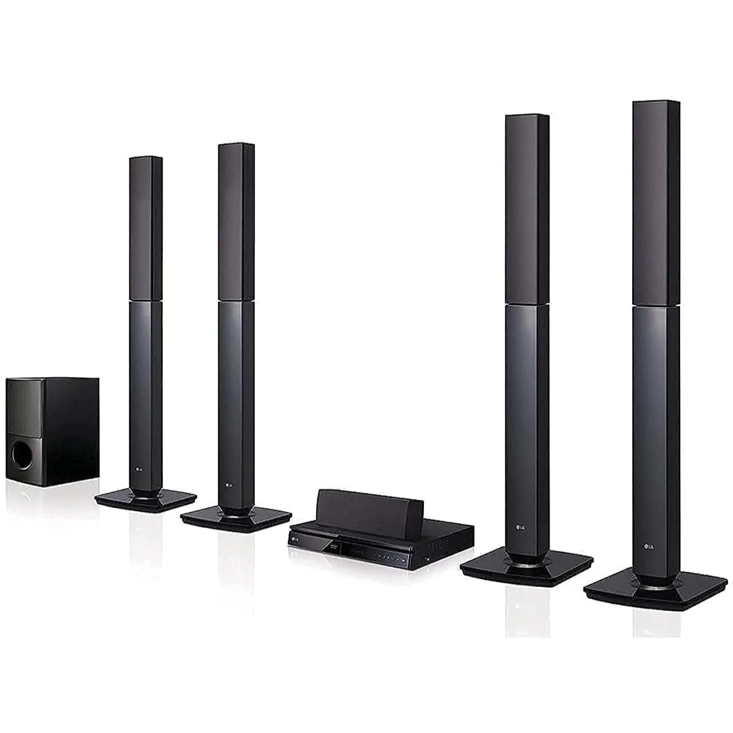 Lg Dvd Home Theatre System Lhd657 1000W Rms 5.1Ch