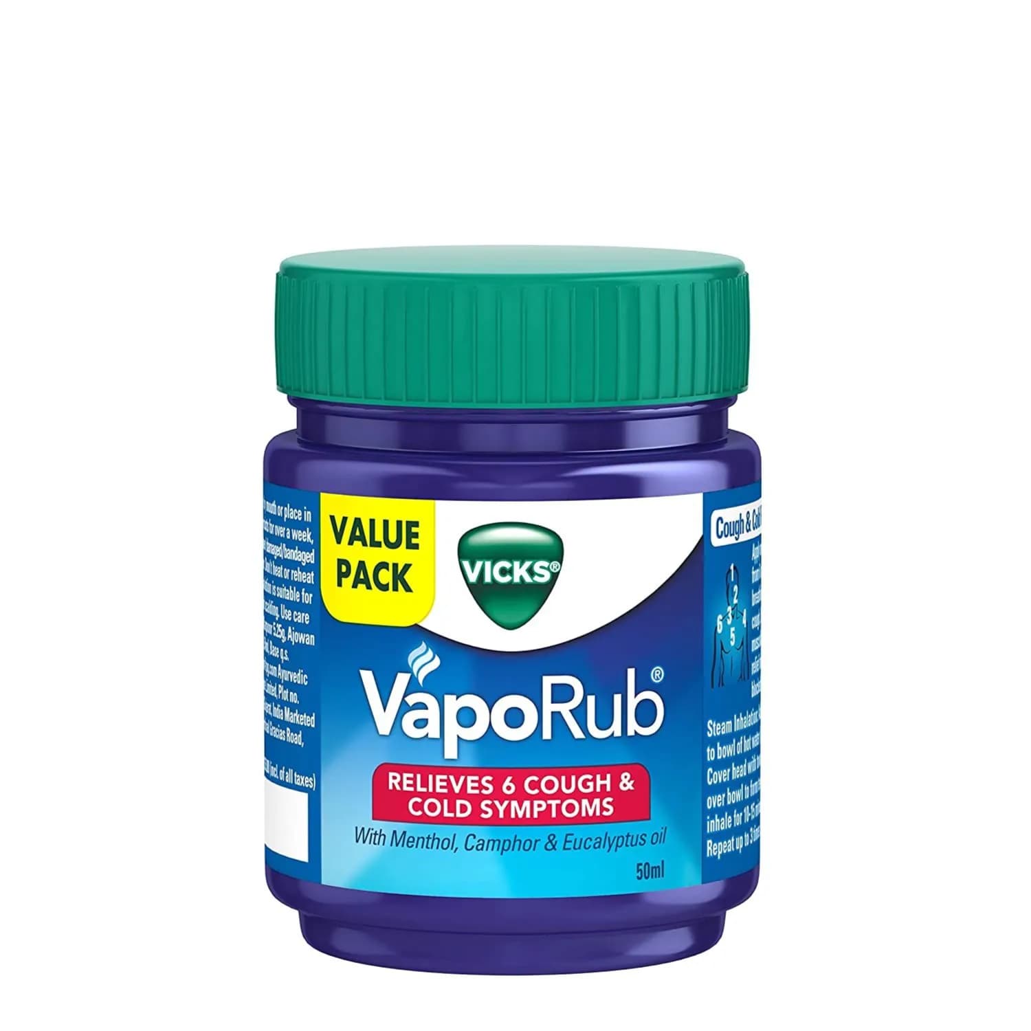 Vicks Vaporub 50 Gm  Ger/ind