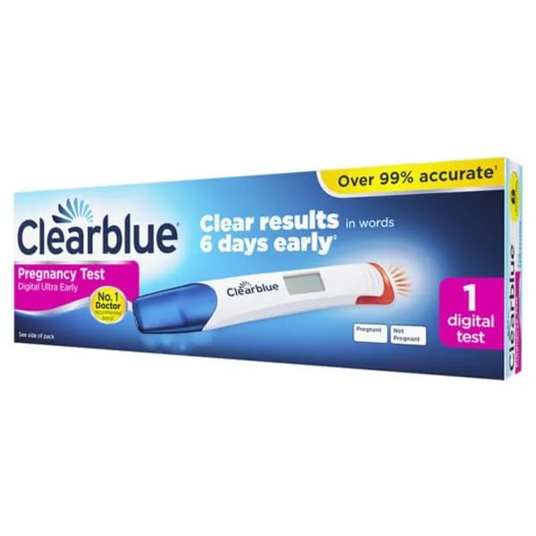 Clearblue Dig Ultra Early Pregnancy Test 1's