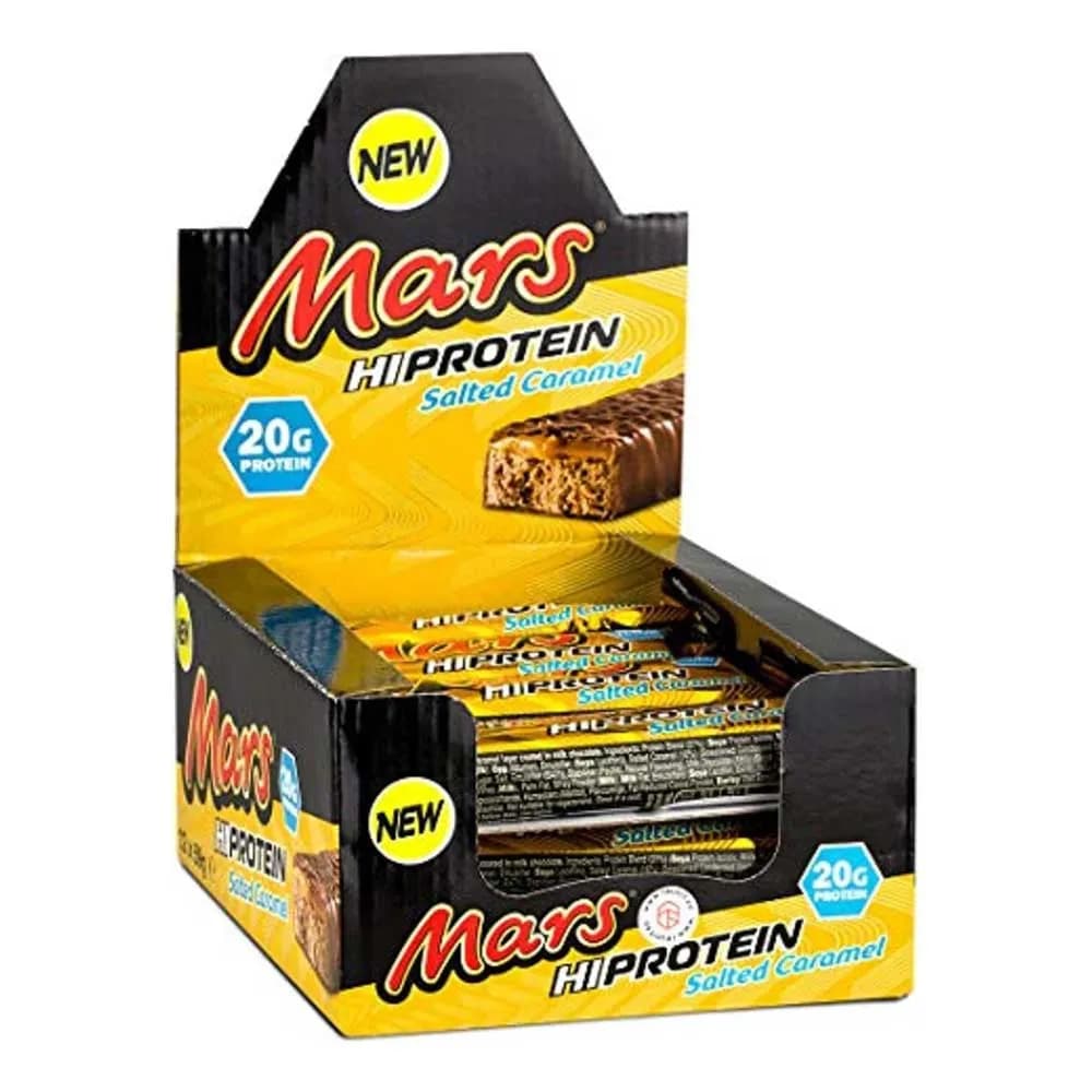 Mars Hi Proteinbar Salted Caramel Flavour 59g 12 Unit x 1 Box