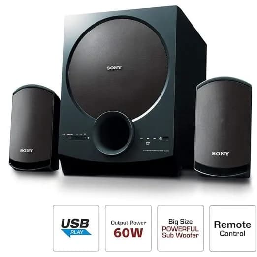 Sony Multimedia Speaker System 2.1Channel SAD20