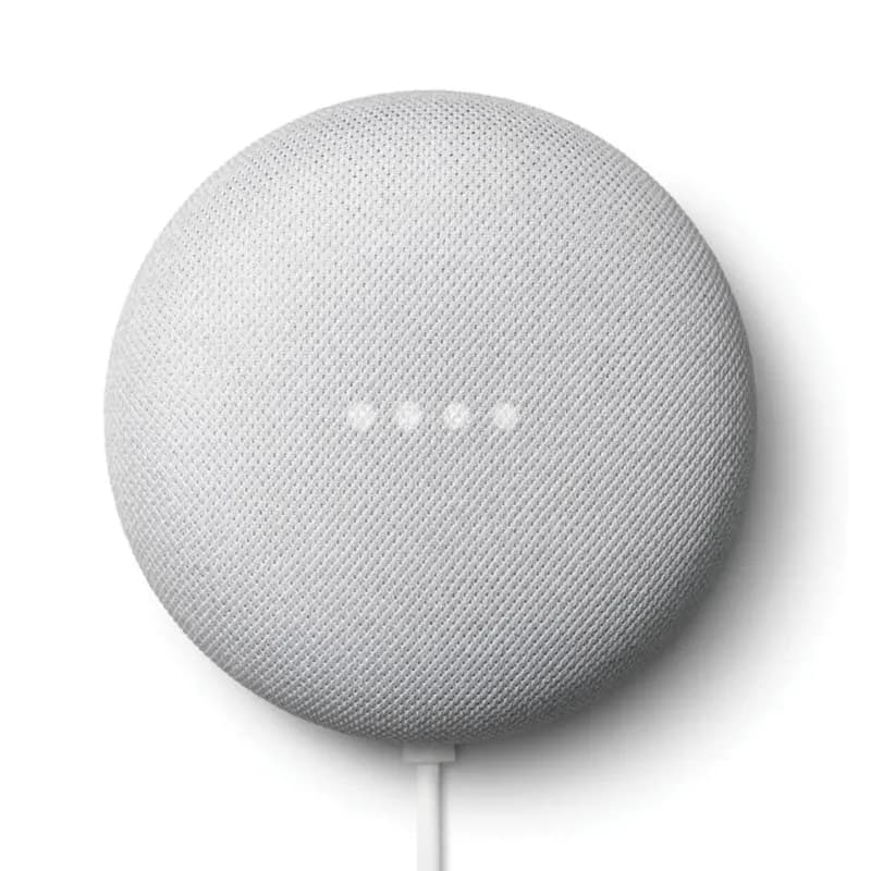 Google Nest Mini 2nd Generation Smart Speaker with Google Assistant-Chalk