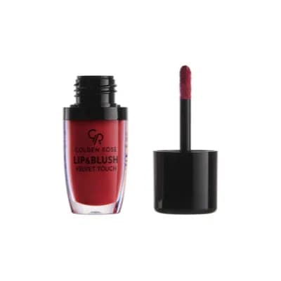 GOLEN ROSE  LIP AND BLUSH VELVET TOUCH 06 REAL RED