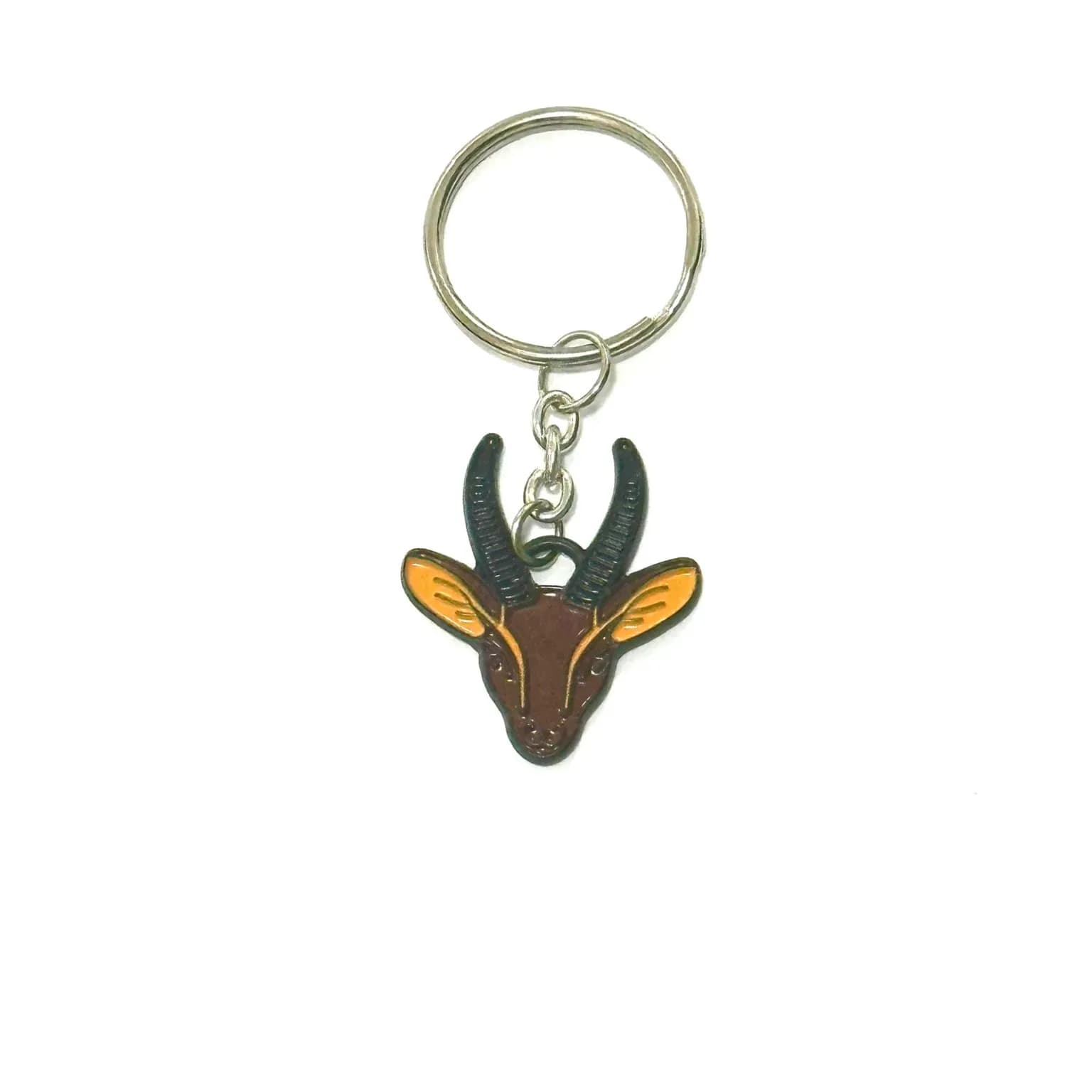 Metal  keychain- deerhead