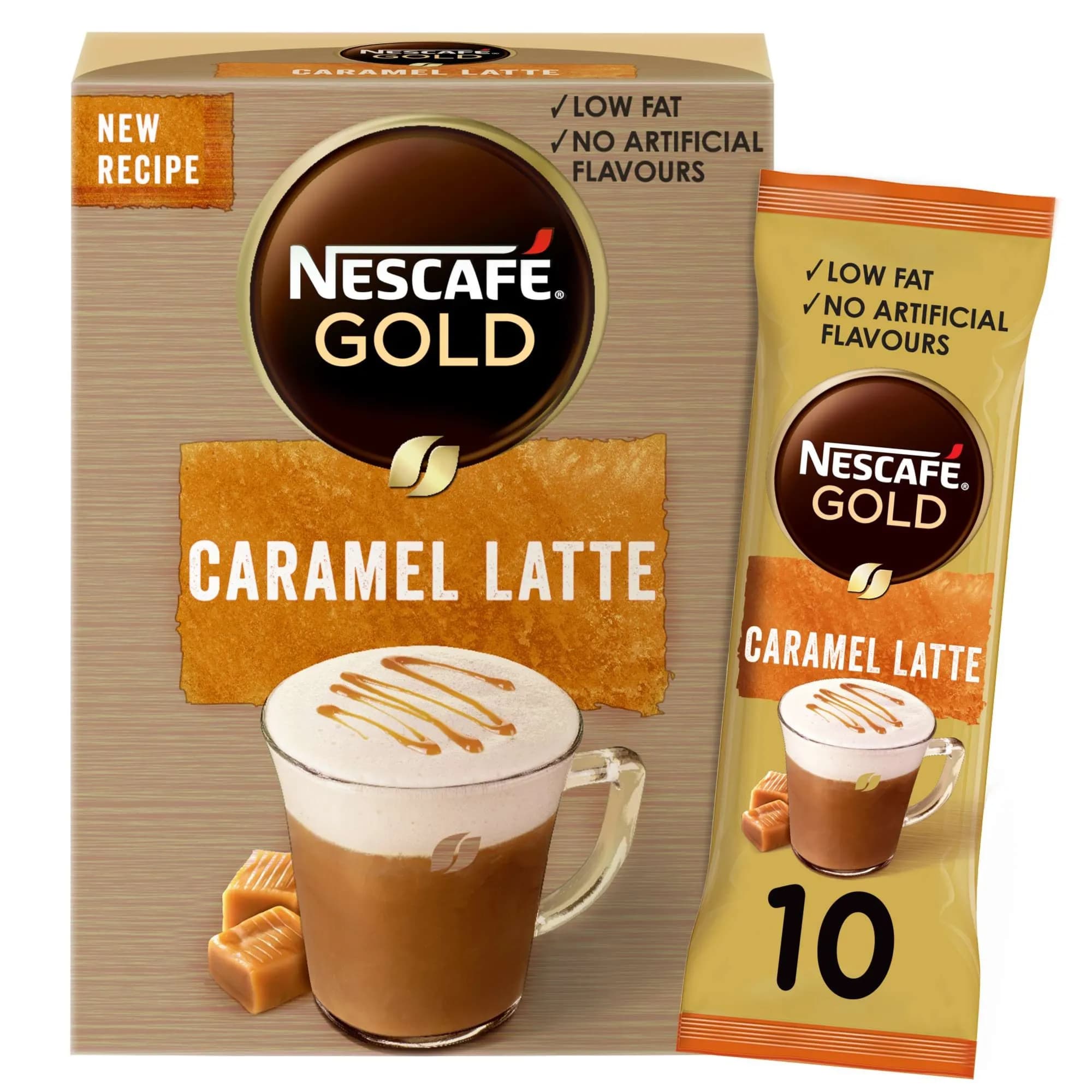 Nescafe Gold Caramel Latte 10x17g