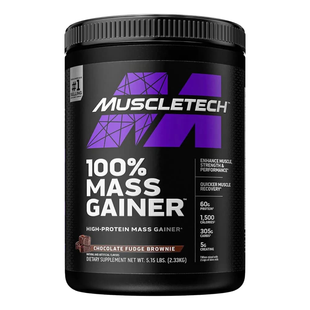 Muscle Tech Mass Gainer Chocolate Fudge Brownie 2.33kg