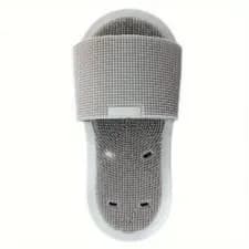 Silicone Magic Bathroom Slipper Gray Color Single Piece