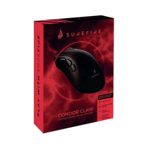 Surefire Condor Claw Gaming 8-button Mouse With Rgb