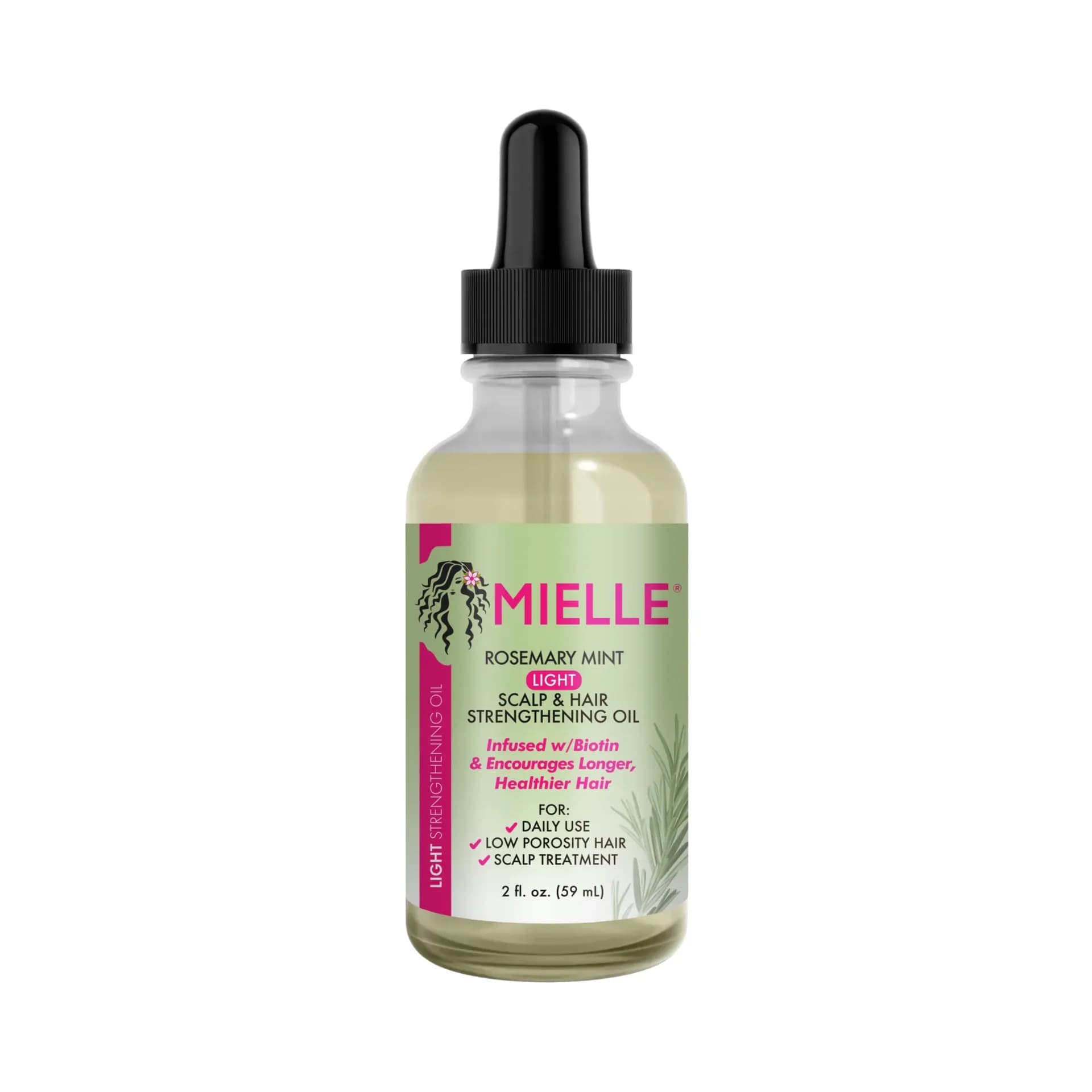 MIELLE ROSEMARY MINT LIGHT OIL 59ML