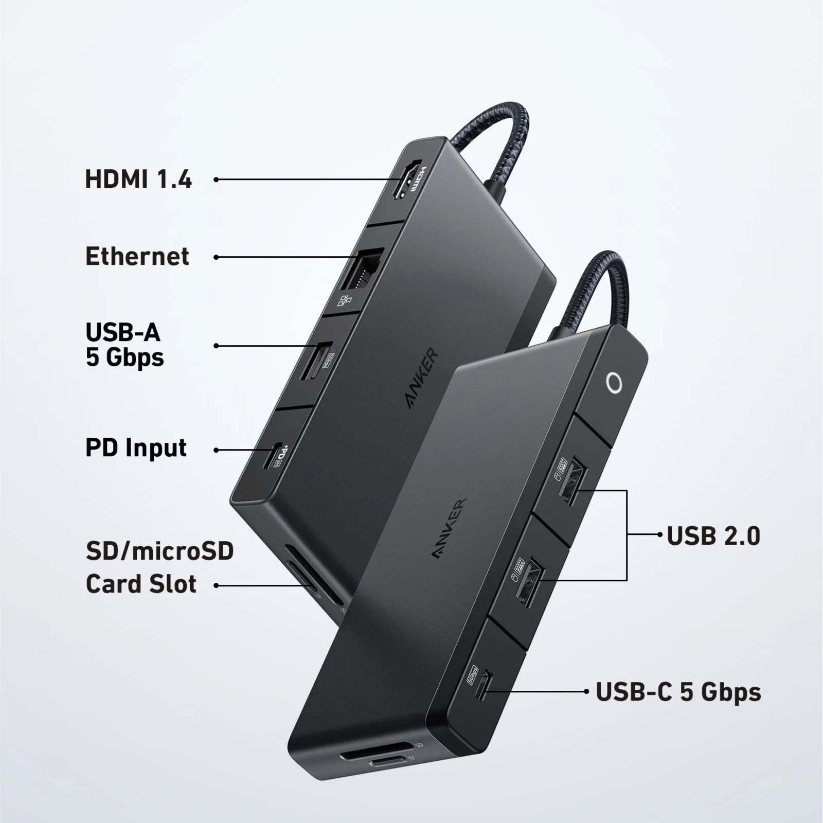 Anker 552 USB-C Hub (9-in-1, 4K HDMI)