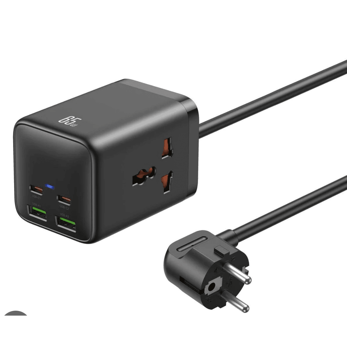 GO Des 6 in 1 Power Socket 65W UK Plug