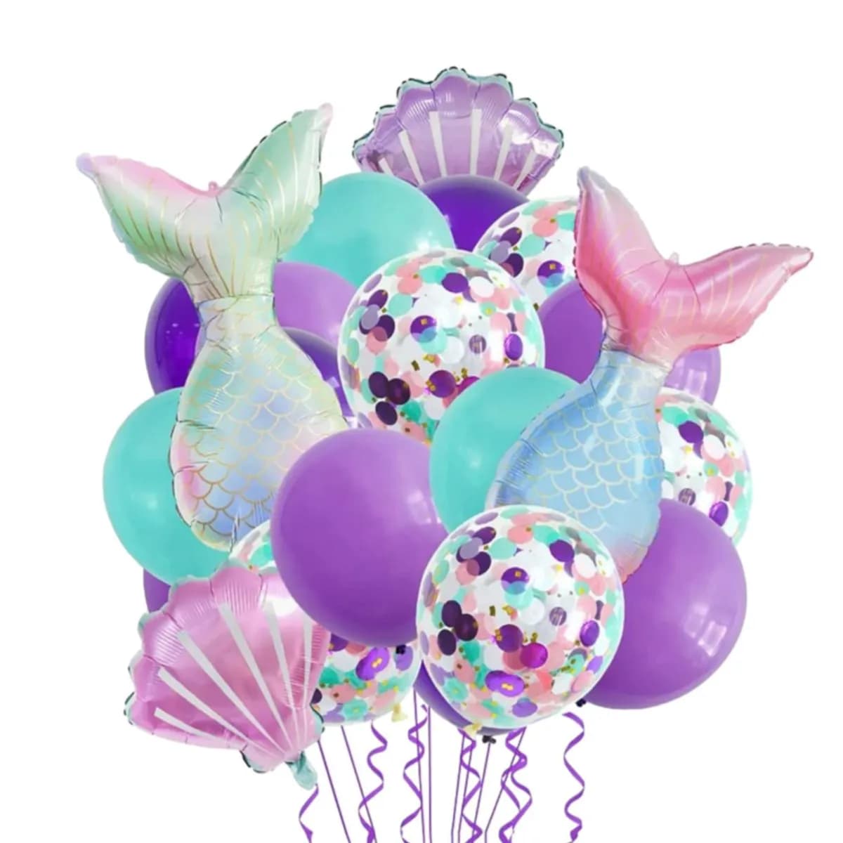 Mermaid Big Package Helium Ballon