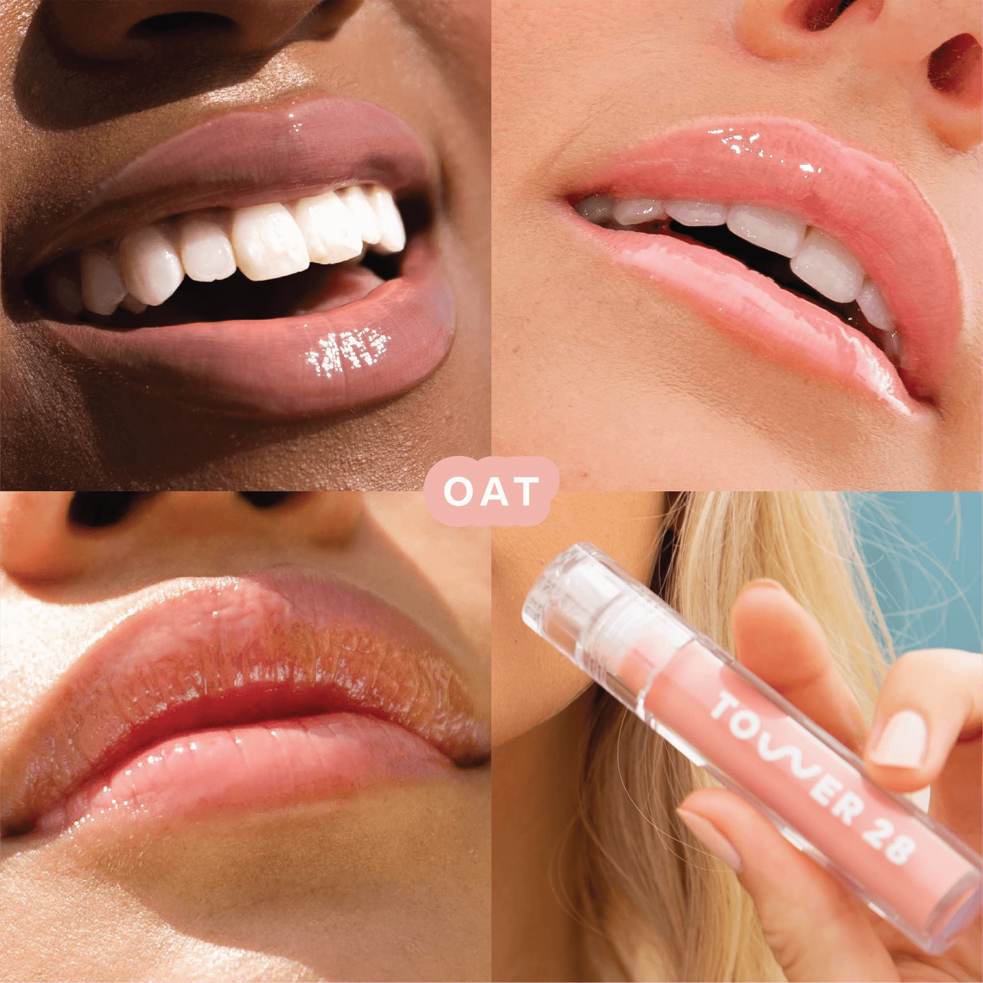 Tower 28 Beauty- Shineon Milky Lip Jelly - Oat