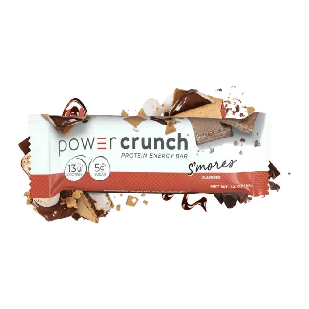 Power Crunch Protein Energy Bar Smores Flavored 40gm Per Unit