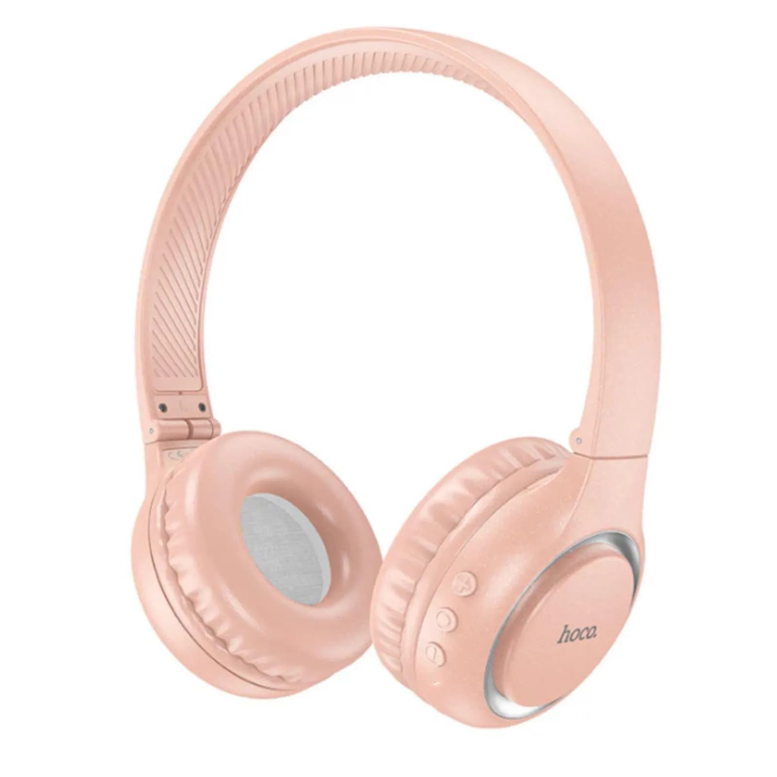 Hoco W41 Pink Wireless headphones. Bluetooth. Microphone