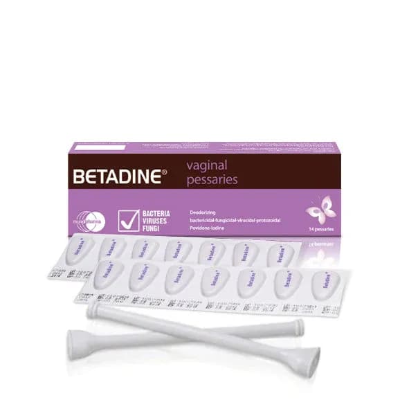 Betadine Vaginal Pessaries 14s