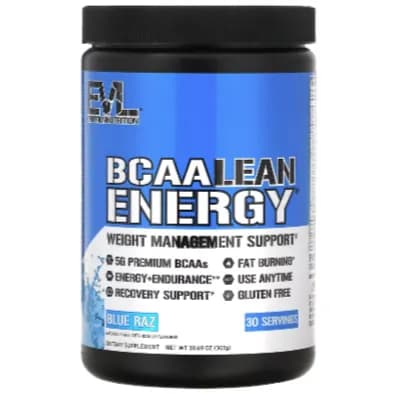 Evl Bcaa Lean Energy Blue Raspberry 303 G