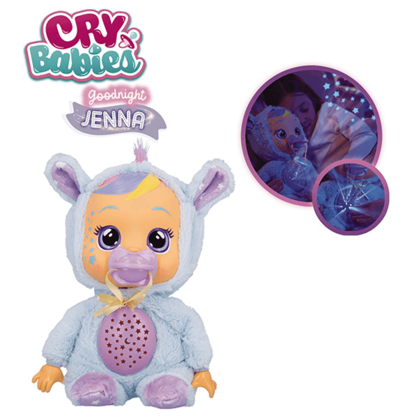 IMC Toys - Interactive (30 Cm) Cry Babies Goodnight Starry Sky Jenna