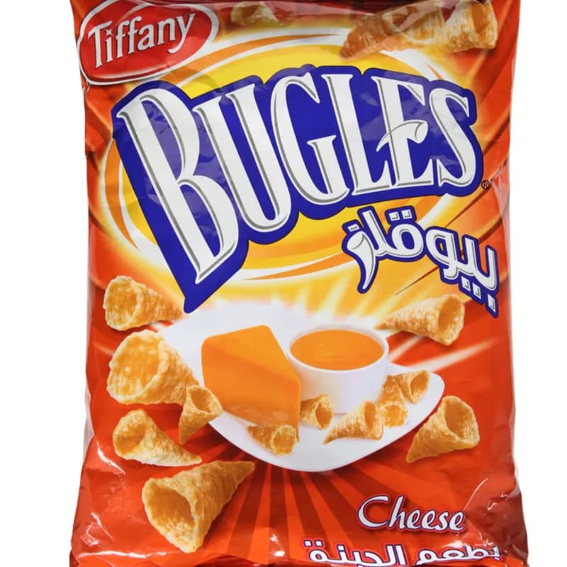 Tiffany Bugles Cheese 125g