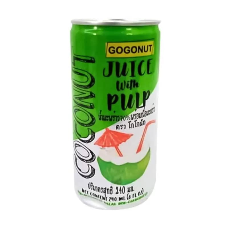 Gogonut Coconut Juice With Pulp 240ml