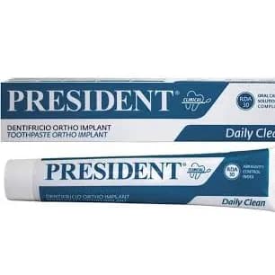 president daily clean toothpaste 75 ml