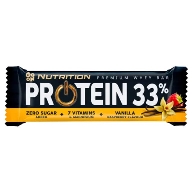 Sante Go On Premium Whey Bar Protein 33%-50G-Vanilla Raspberry 50Gm