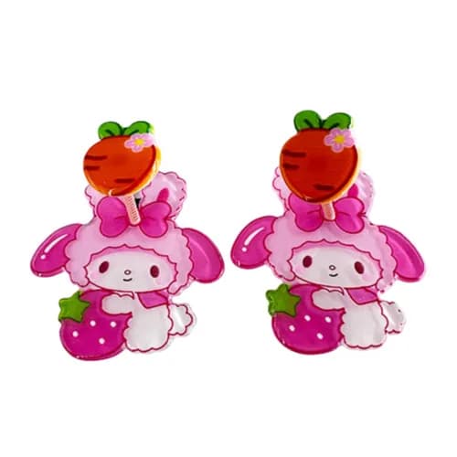 Hellokitty Hair Clips - 06 (2 Pieces)