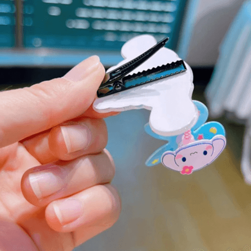 Hair Clip Cute Acrylic - 07 (2 Pieces)